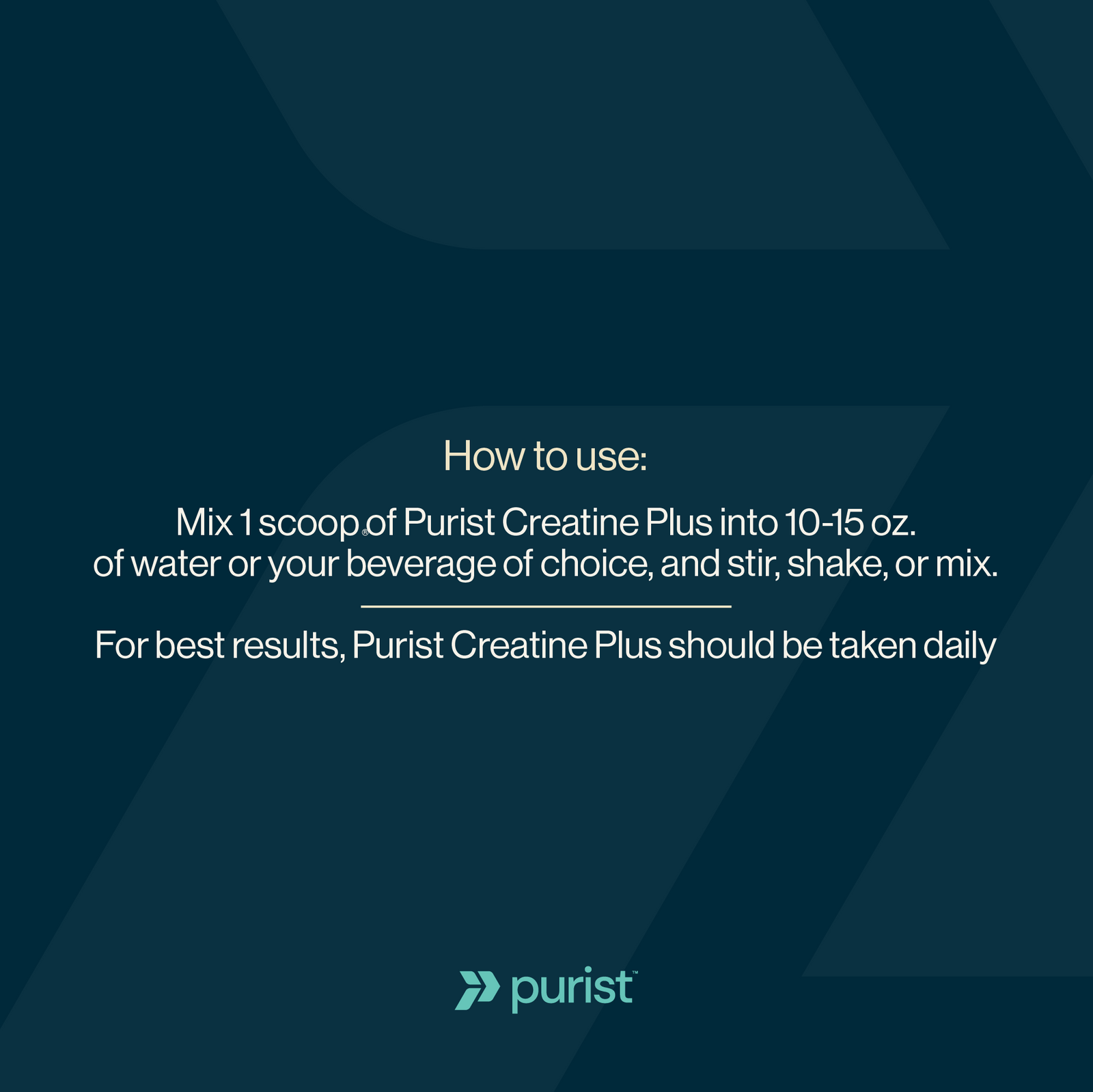 Purist® Creatine Plus