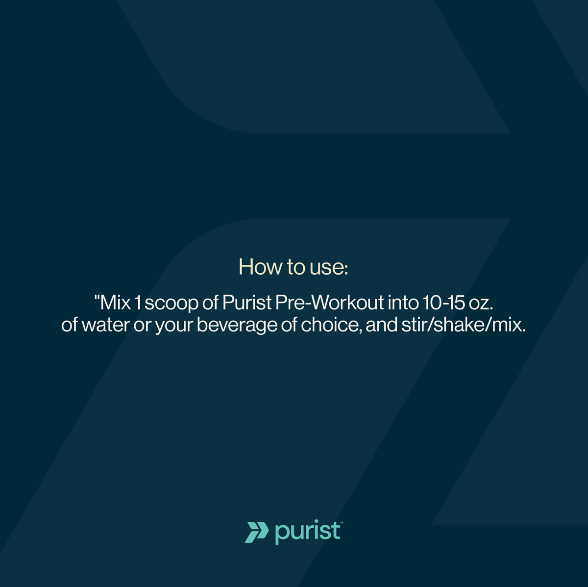 Purist® Pre-Workout Powder