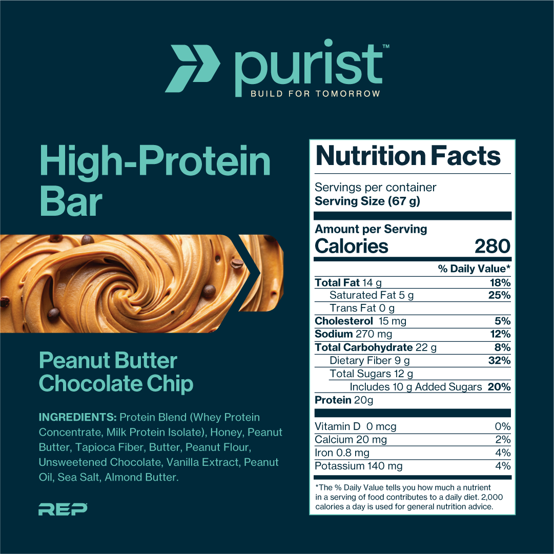 Purist® High Protein Bars