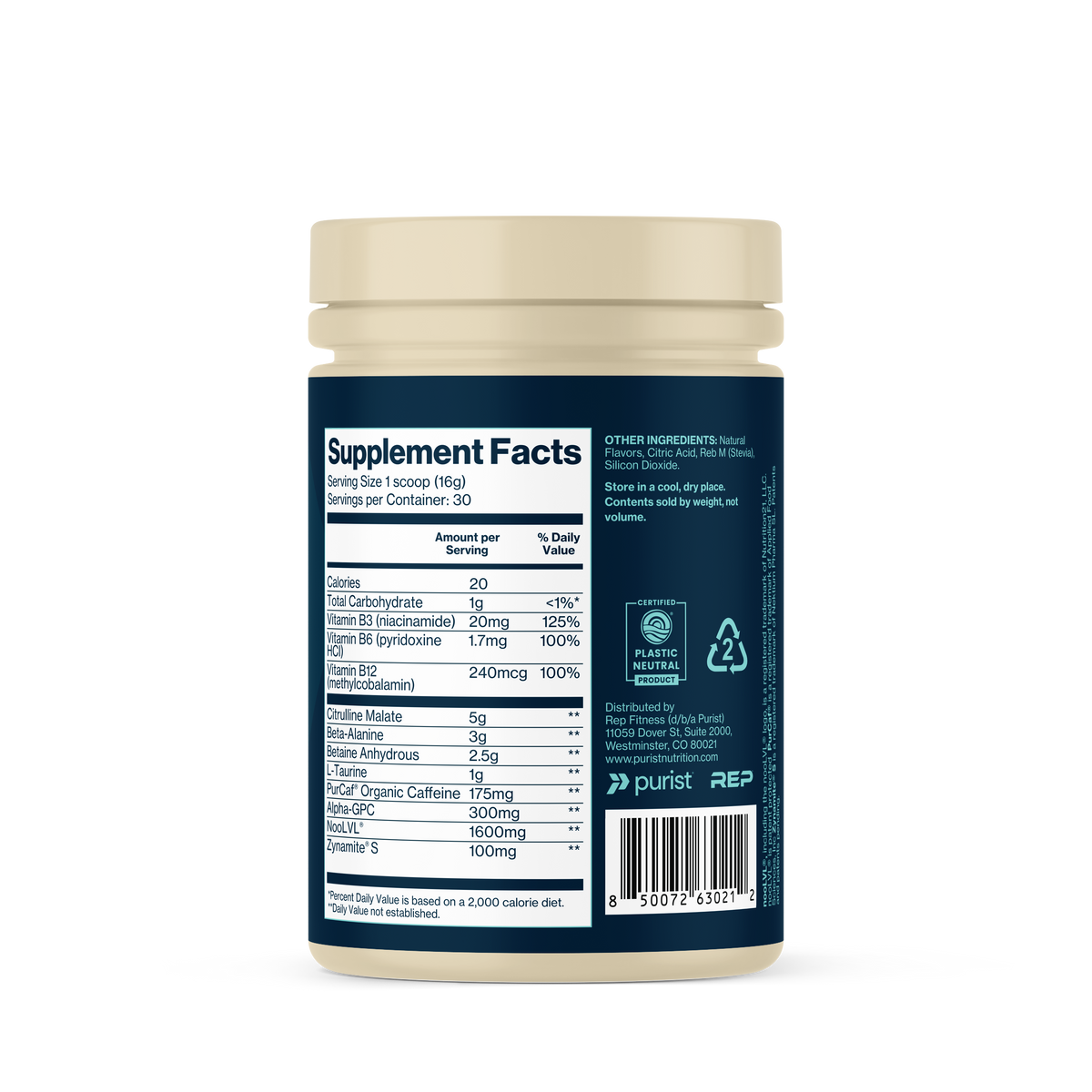 Purist® Pre-Workout Powder